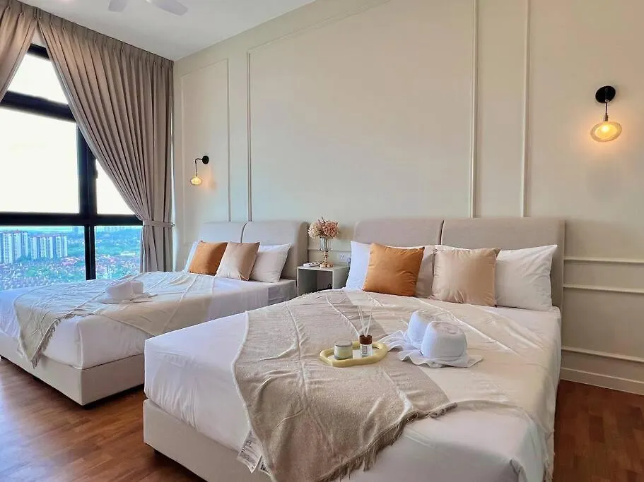Daire 3Br-Countryroad-Paradigm Residence By Guesthouse-6-8Pax Johor Bahru Malezya